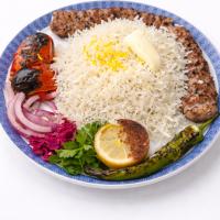 چلو كباب كوبيده ١٥٠ گرمي