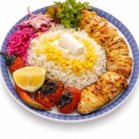 چلو جوجه كباب