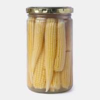 بچه ذرت در سرکه شیشه ای