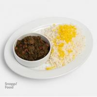 چلوقرمه سبزی اقتصادی