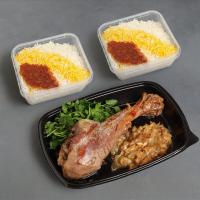 چلو ساق بوقلمون دو نفره