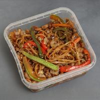 نودل میگو سبزیجات رژیمی