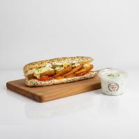 ساندویچ کوکو سیب زمینی مخصوص 99 + ماست و خیار