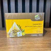 دمنوش مخلوط لیمو و به لیمو