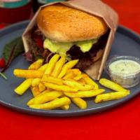 پرو برگر با سیب زمینی