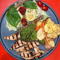 بشقاب فیله گریل رژیمی