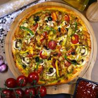 پیتزا چیکن پستو ایتالیایی