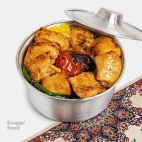 چلو جوجه کباب مخصوص یک سیخ