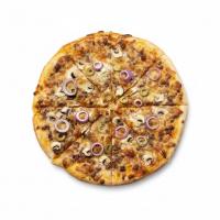 پیتزا گوشت و قارچ ایتالیایی