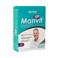 کپسول ژلاتینی من ویت 50 سال به بالا ویواتیون Viva Tune Manvit+