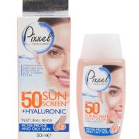 کرم ضد آفتاب SPF50 پیکسل مناسب پوست چرب و جوشدار Pixxel