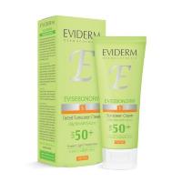 ضدآفتاب رنگی پوست چرب و جوشدار اوی سبونورم SPF50 Eviderm