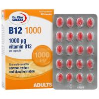 ویتامین ب12 یوروویتال 1000 میکروگرم Eurhovital Vitamin B12