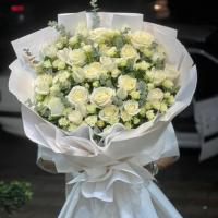 دسته گل سفید برفی