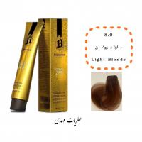رنگ مو بیجورکا سری طبیعی رنگ بلوند روشن شماره ۸.۰