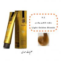 رنگ مو بیجورکا سری طلایی رنگ بلوند طلایی روشن شماره ۹.۵