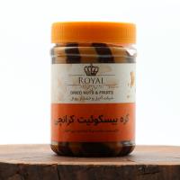 کره بیسکویت دو رنگ کرانچی