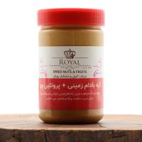 کره بادام زمینی و پروتئین وی