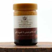 کره بادام زمینی و شیره انگور