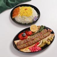 چلو کباب کوبیده ممتاز گوسفندی