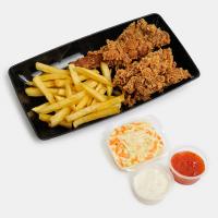 مرغ سوخاری دو تکه