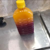 ترکیب آبمیوه پرتقال و انار