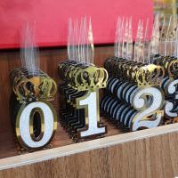 شمع لاکچری طلایی