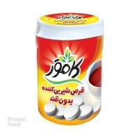 قرص کامور شیرین کننده بدون قند