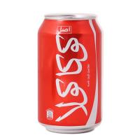 نوشابه قوطی کوکا کولا