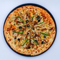 پیتزا چیکن آلفردو ایتالیایی