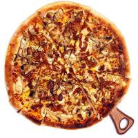 پیتزا مرغ و پیاز کاراملی