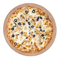 پیتزا مرغ و قارچ