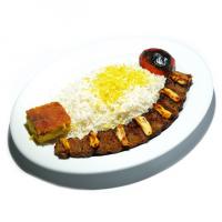چلو کباب لقمه نگین دار