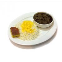 چلو خورشت کرفس - کترینگ سیب