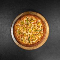 پیتزا مرغ و قارچ