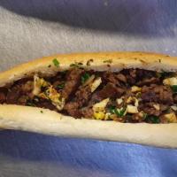 ساندویچ مرغ و گوشت ساده
