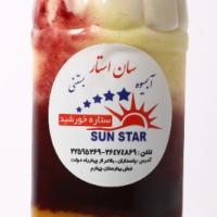 ترکیب آبمیوه توت فرنگی و شاتوت یک لیتر