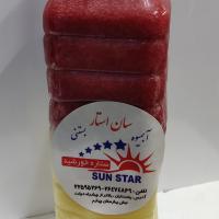 ترکیب آبمیوه آناناس و توت فرنگی نیم لیتر