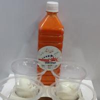 پک آب هویج بستنی وانیلی