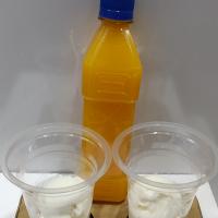 آب پرتقال بستنی وانیلی (۲ نفره)