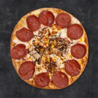 پیتزا پپرونی (آمریکایی)