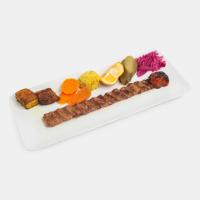 خوراک کباب کوبیده مخصوص ذغالی