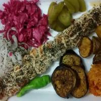 خوراک جوجه کباب ماستی