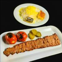 چلو کباب برگ گوسفندی