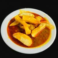 خورشت قیمه سیب زمینی (اضافه)