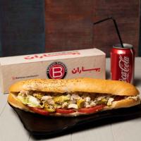 ساندویچ مرغ و مغز ویژه