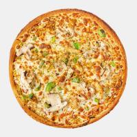 پیتزا مرغ و قارچ