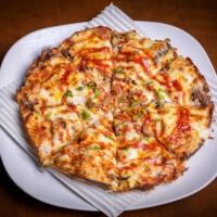 پیتزا رست بیف آمریکایی