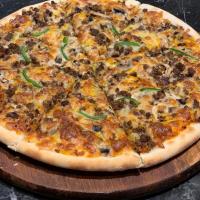 پیتزا دوست داران گوشت (ایتالیایی)