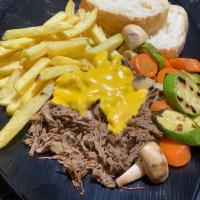 بشقاب رست بیف